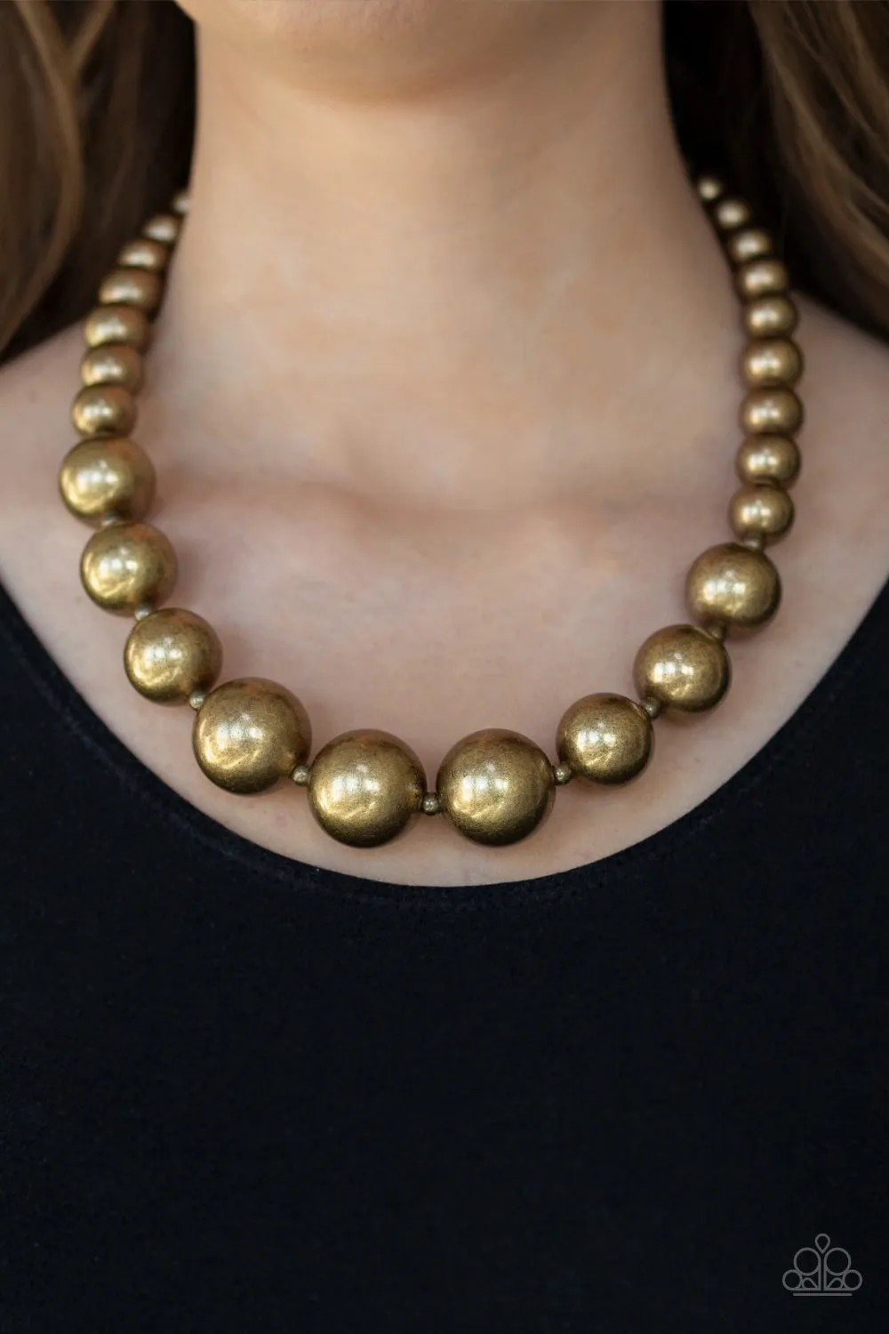 Living Up To Reputation Brass-Necklace