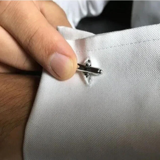 Woodcock In Flight Cufflinks Fine Pewter